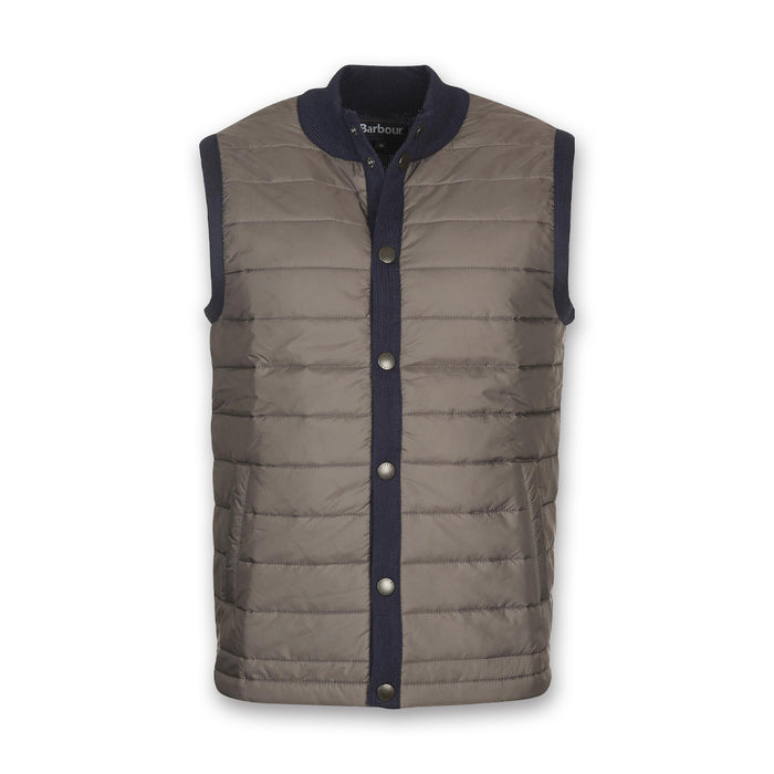 Barbour - Essential Knit Back Gilet in Navy - Nigel Clare