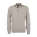 Barbour - Essential Patch Half Zip Jumper in Stone - Nigel Clare