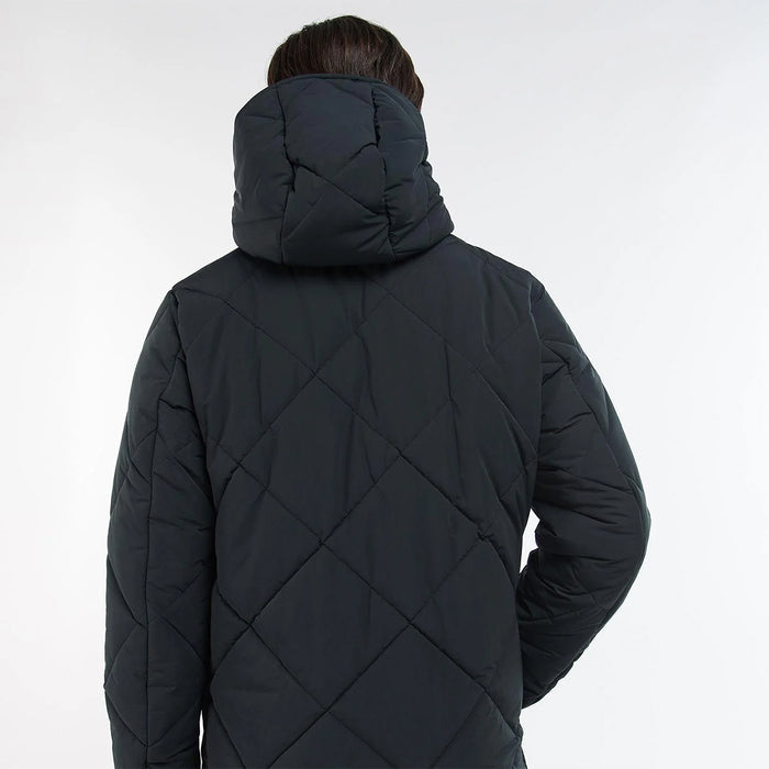 Barbour - Moben Baffle Quilted Jacket in Black - Nigel Clare