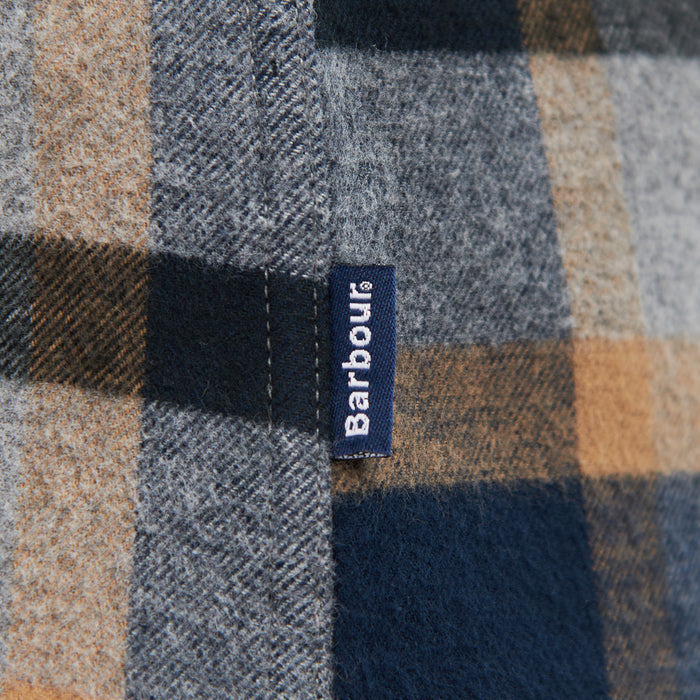 Barbour - Rhodell Tailored Fit Shirt in Grey Marl - Nigel Clare