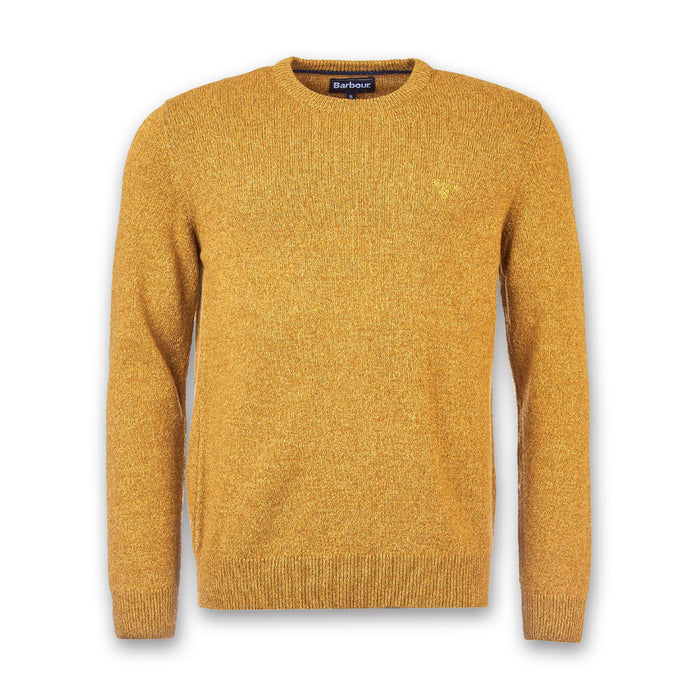 Barbour - Tisbury Crew Neck Jumper in Copper - Nigel Clare