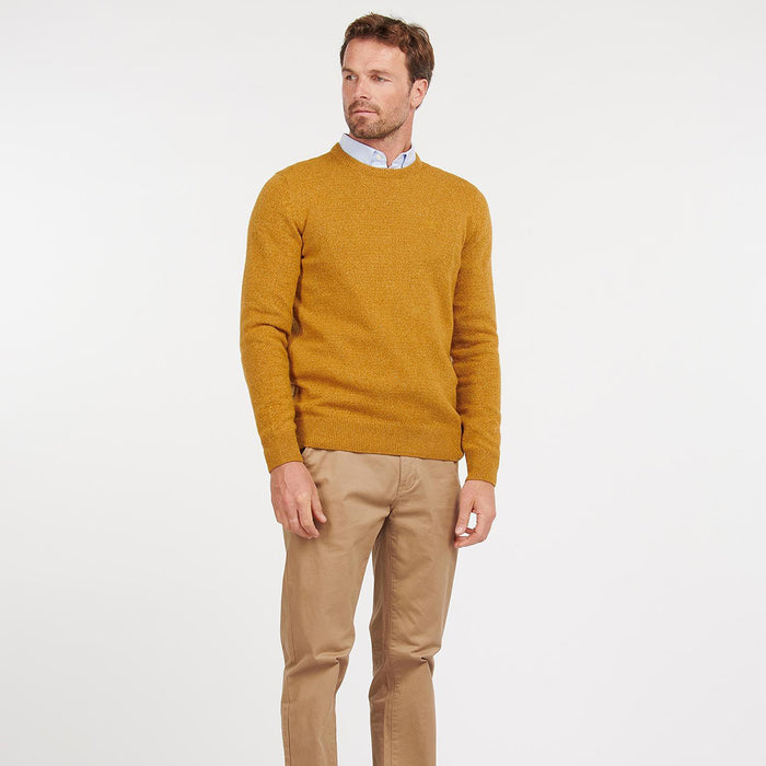 Barbour - Tisbury Crew Neck Jumper in Copper - Nigel Clare