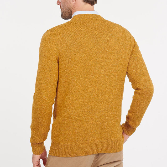 Barbour - Tisbury Crew Neck Jumper in Copper - Nigel Clare