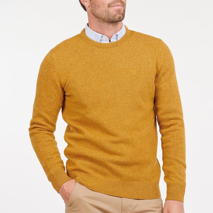 Barbour - Tisbury Crew Neck Jumper in Copper - Nigel Clare