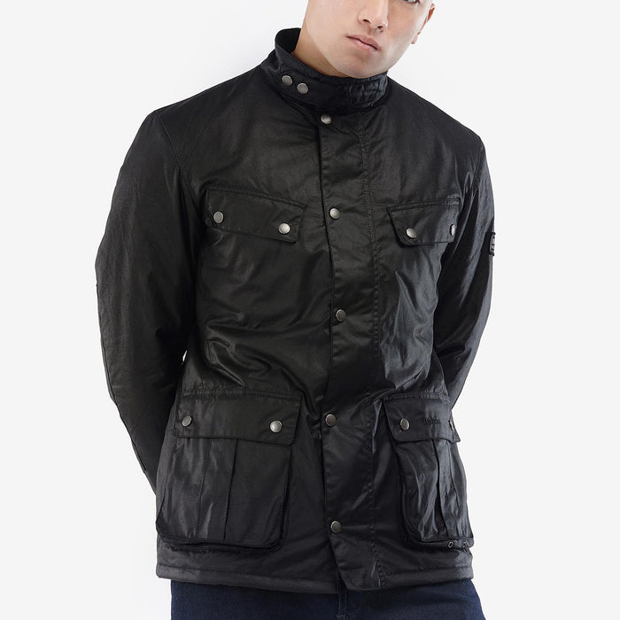 Barbour International - Tourer Duke Wax Jacket in Sage - Nigel Clare