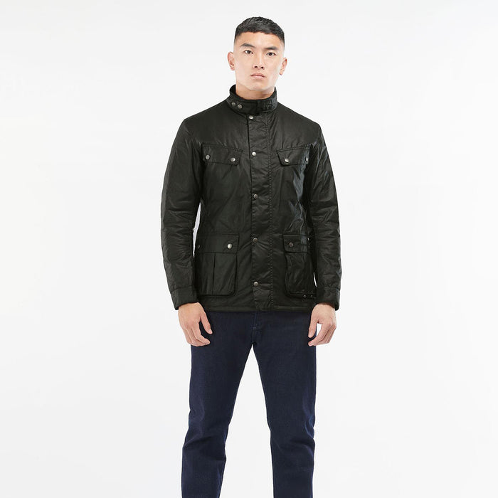 Barbour International - Tourer Duke Wax Jacket in Sage - Nigel Clare