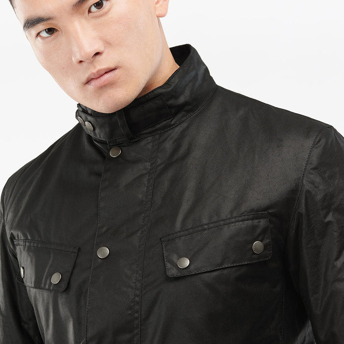 Barbour International - Tourer Duke Wax Jacket in Sage - Nigel Clare