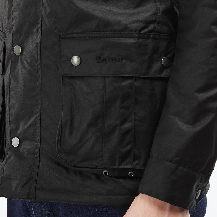 Barbour International - Tourer Duke Wax Jacket in Sage - Nigel Clare