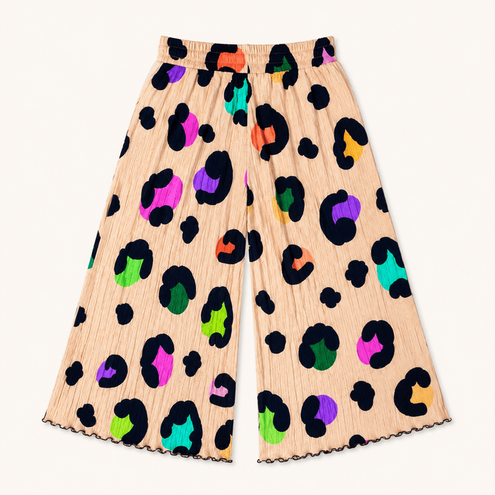 Best Day Ever Kids - Confetti Cat Wide Leg Pant