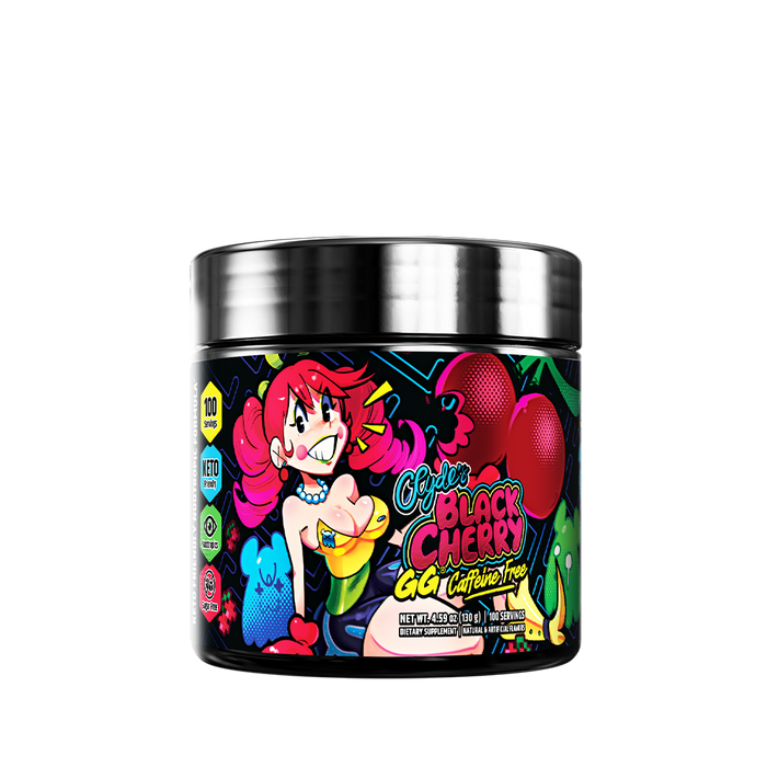 Black Cherry Caffeine Free - 100 Servings - Gamer Supps