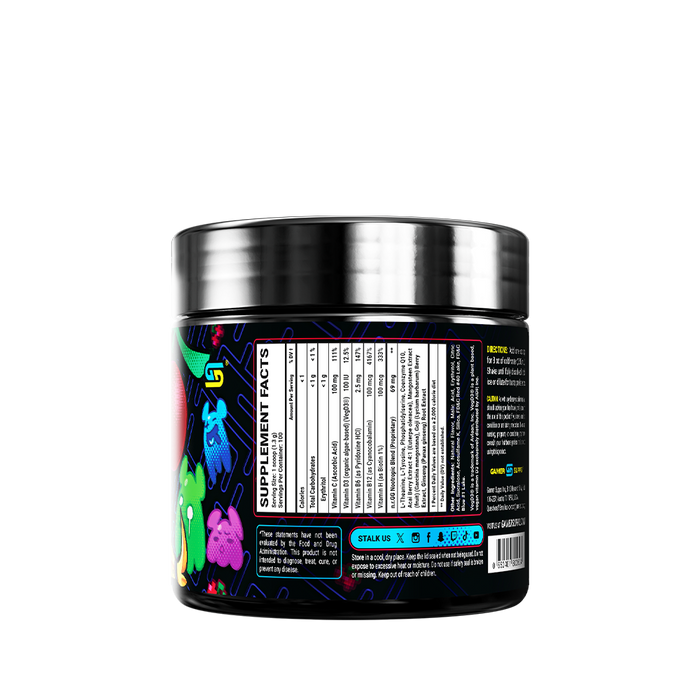 Black Cherry Caffeine Free - 100 Servings - Gamer Supps