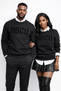 Black on Black HBCU Educated Sweatshirt