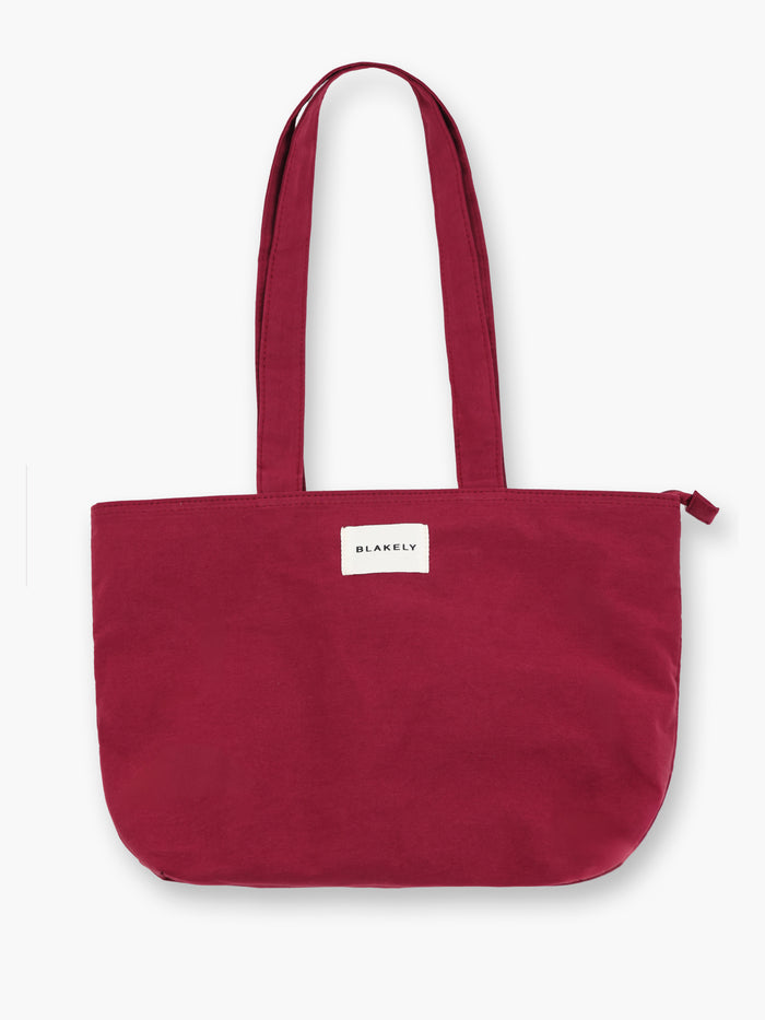 Blakely Mini Tote Bag - Wine Red