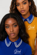 Blue Pearl Collar