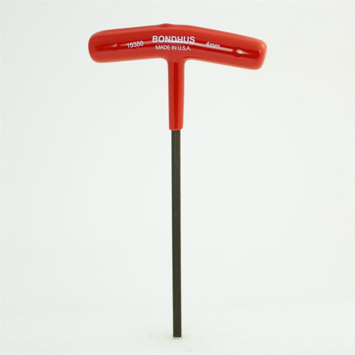 BONDHUS METRIC 23CM / 9" T-HANDLE LONG HEX KEYS