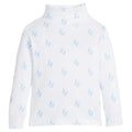 Boot Scootin' Blue Boy's Printed Turtleneck