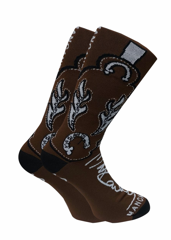 Boot Sock Brown