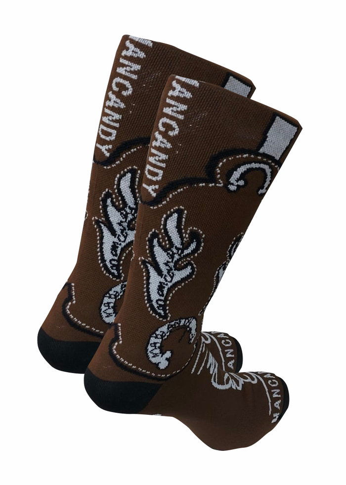 Boot Sock Brown