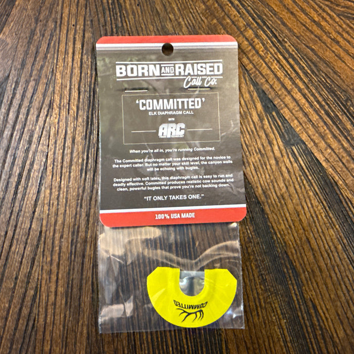 Born & Raised Outdoors “Comitted”