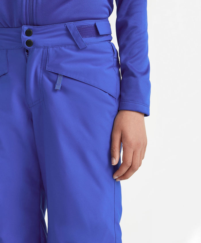 Boy's Hammer Snow Pants - Surf The Web Blue