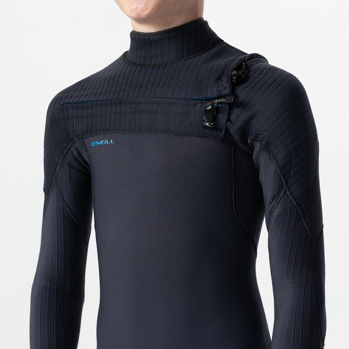 Boy's HyperFreak 4/3+mm Steamer Chest Zip - Gunmetal