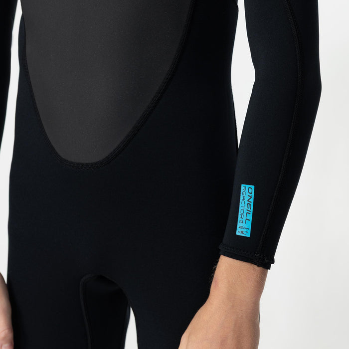 Boy's Reactor 2mm Long Sleeve Spring Suit Back Zip - Black
