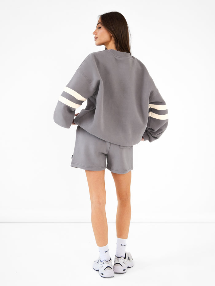 Briston Jogger Shorts - Smoky Grey