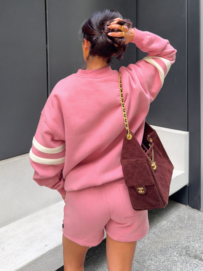 Briston Jogger Shorts - Warm Rose