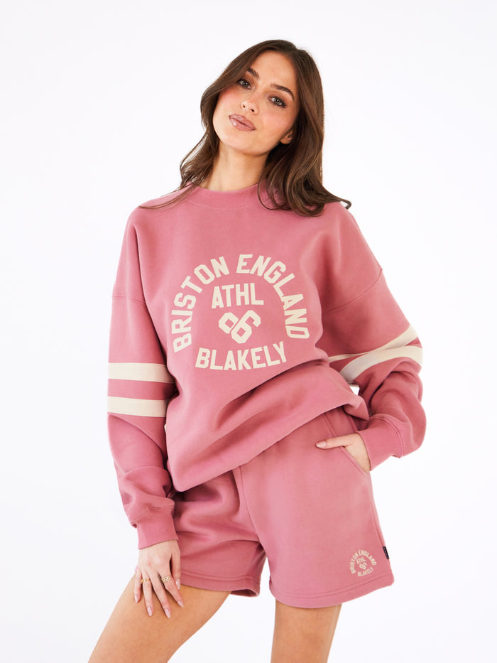 Briston Jogger Shorts - Warm Rose