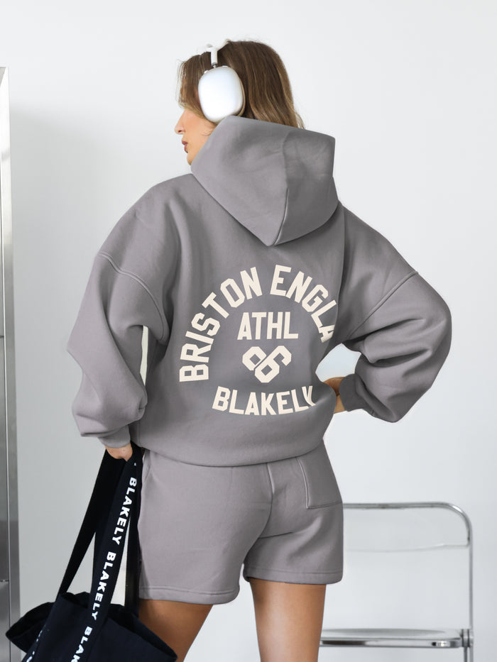 Briston Oversized Hoodie - Smoky Grey