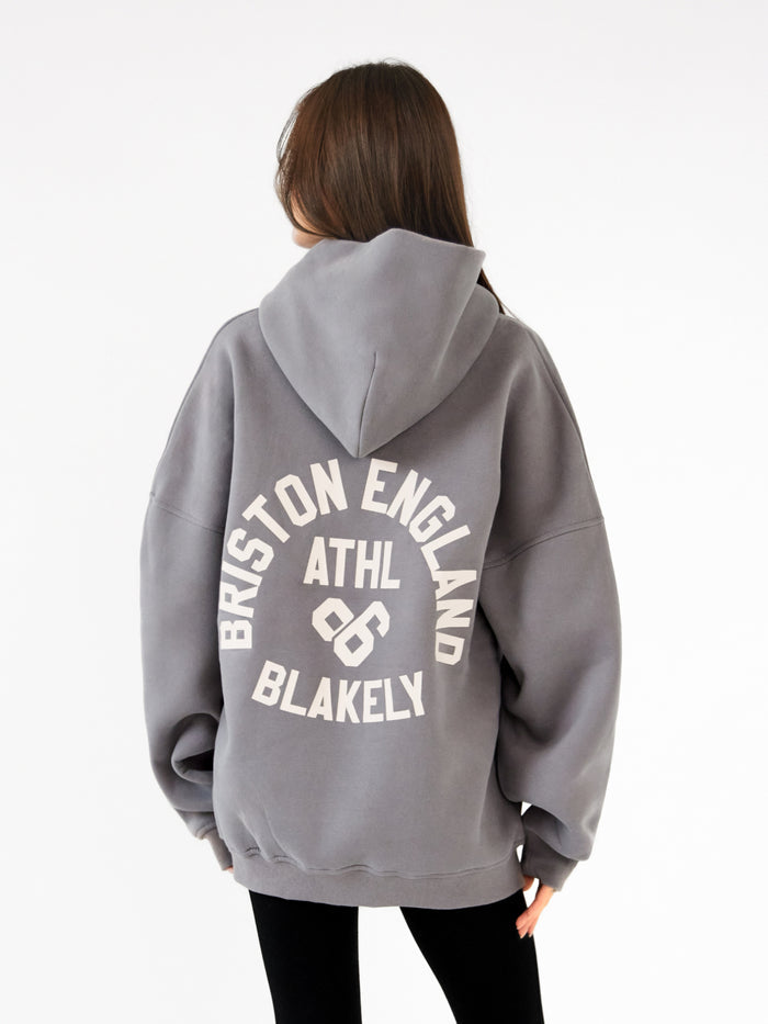 Briston Oversized Hoodie - Smoky Grey