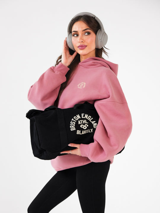 Briston Oversized Hoodie - Warm Rose