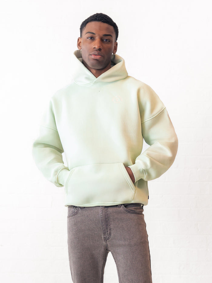 Briston Relaxed Hoodie - Mint Green