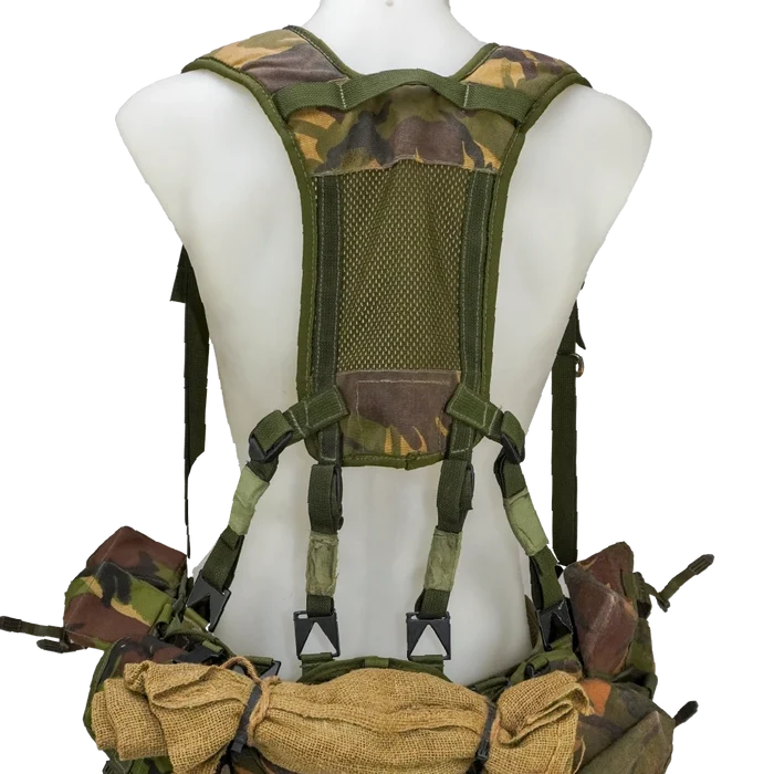 British Army PLCE Web Set with Belt Pad - Medium - British Army Surplus - Webbing Sets