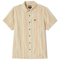 Brixton CRU Slub Short Sleeve Woven Hazelnut Pure Boardshop