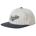 Brixton The League Snapback Hat Navy Pure Boardshop