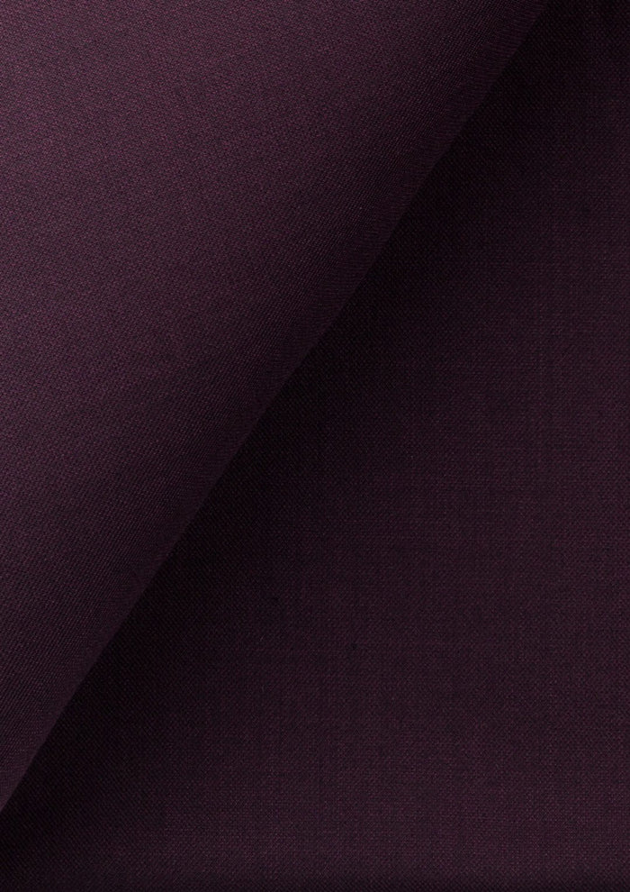 Burgundy Sharkskin Vest - SARTORO