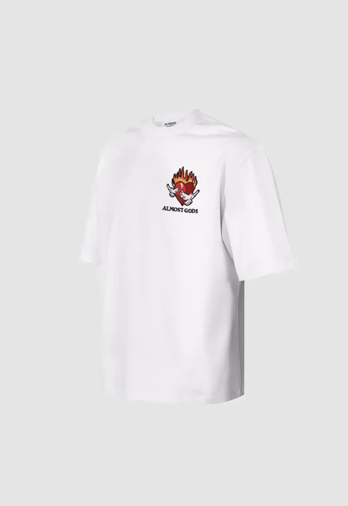 Burning Heart Boxy Tee