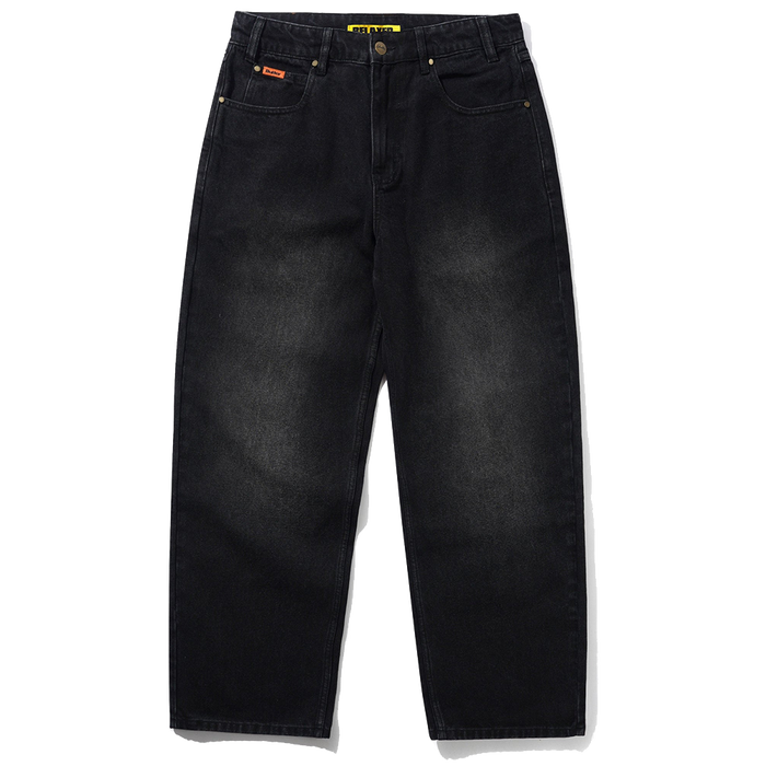 Butter Goods Relaxed Denim Jeans flat black pure boardshop