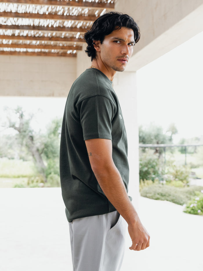 Byron Relaxed T-Shirt - Pine Green