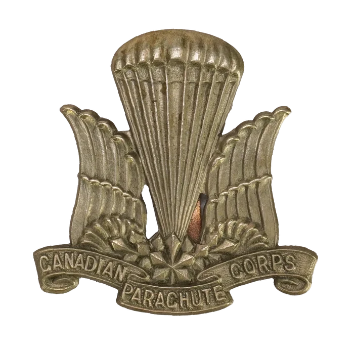 Canadian Parachute Corps Cap Badge - Canadian Army Surplus - Flags, Badges & Insignia