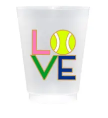 CANVAS Style Shatterproof Frost Plastic Cups 10pk
