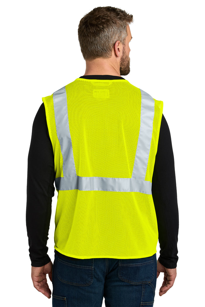 Carhartt® ANSI Class 2 Mesh Zip-Front Vest | CT106171 - The Lemon Print & Design Studio