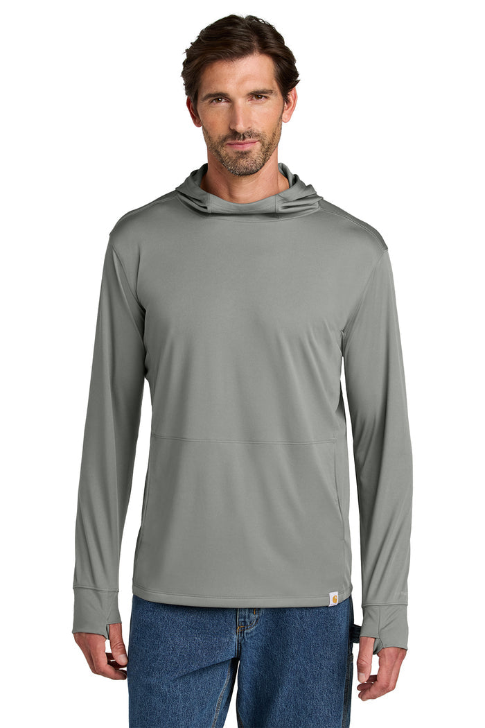 Carhartt Force® Sun Defender™ Long Sleeve Hooded T-Shirt | CT106923 - The Lemon Print & Design Studio