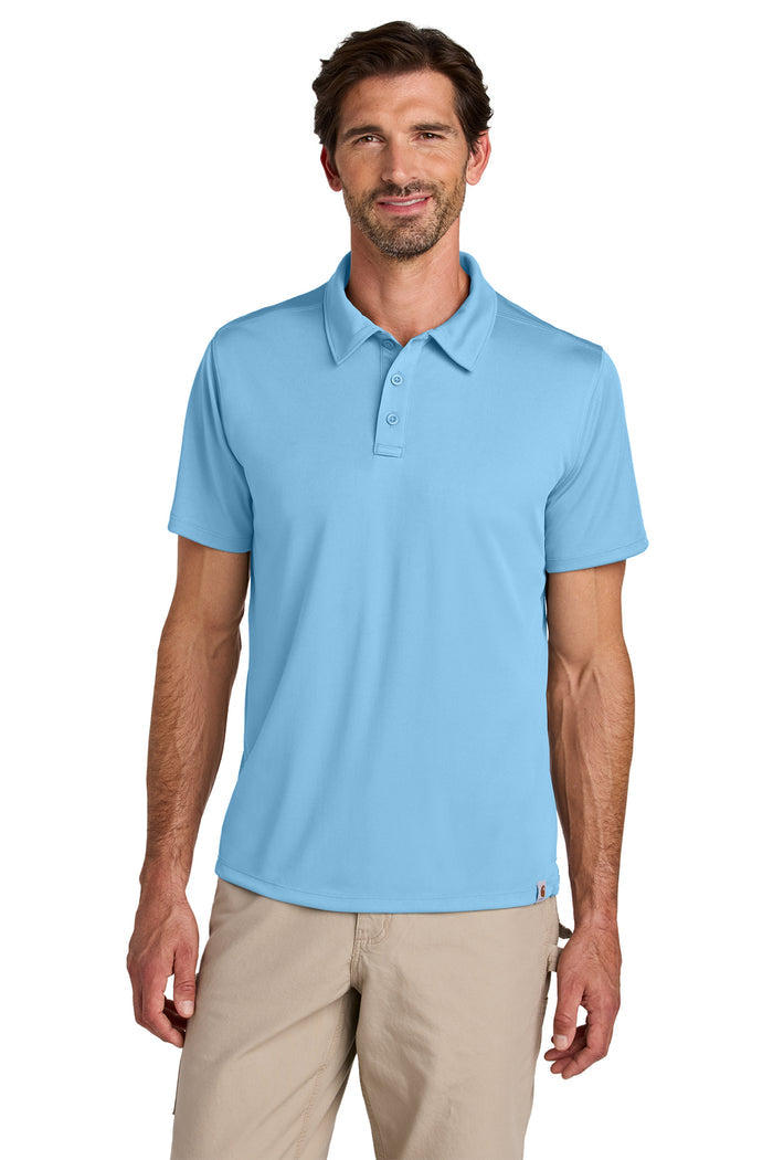 Carhartt Force® Sun Defender™ Polo | CT106899 - The Lemon Print & Design Studio