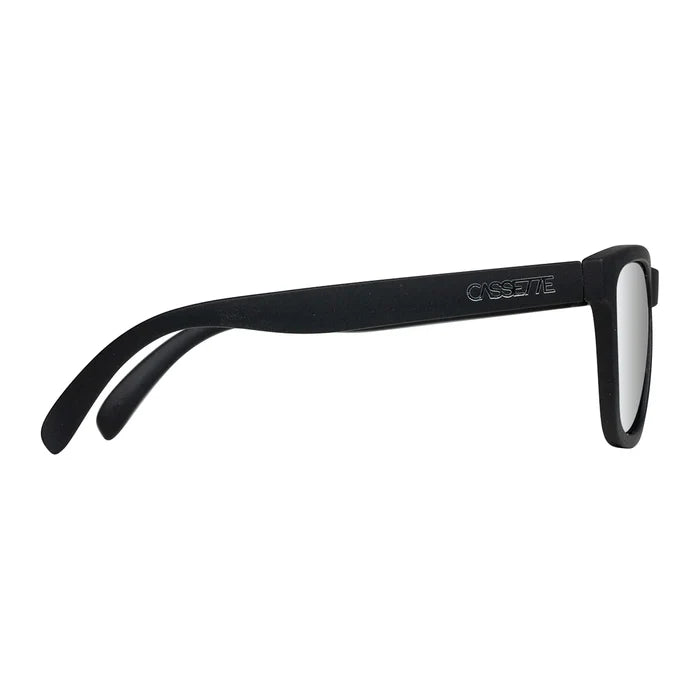 Cassette Easy Livin' Sunglasses Matte Black / Polarized Chrome Mirror Lens pure boardshop