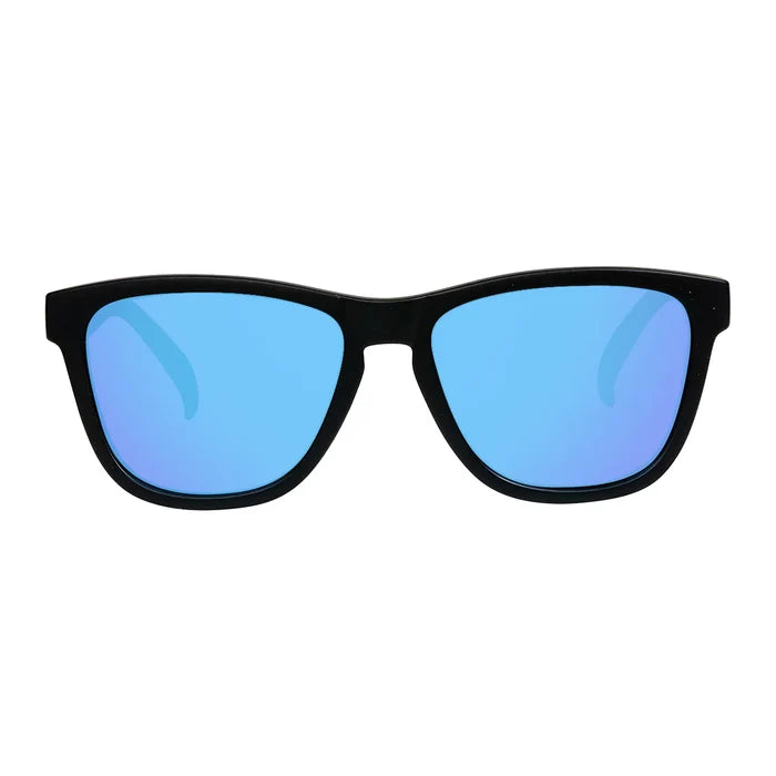 Cassette Easy Livin' Sunglasses Matte Black / Polarized Blue Mirror Lens pure boardshop