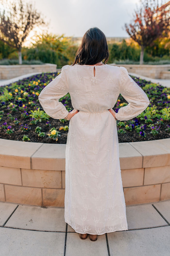 Cassie LDS Temple dress