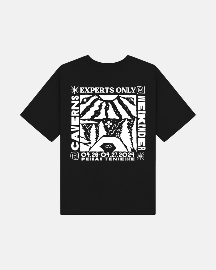Caverns 2024 Black Tee