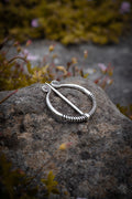 Celtic Spiral Shawl Brooch